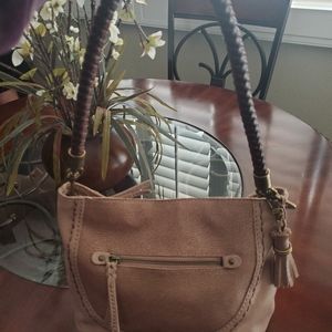 The Sak Tassel Braided Demi Hobo Shoulder Bag